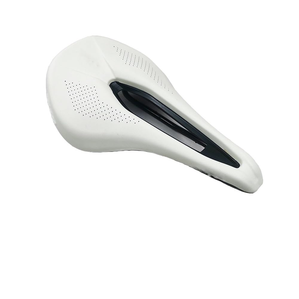 Selle de vélo de montagne 143mm noire et rouge route VTT