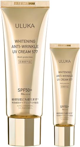 ULUKA 577 �E���J �}���`�v���e�N�V�����t�u 577 50g[��򕔊O�i] SPF50+ PA++++ 4952458282711 ULUKA �E���J �}���`�v���e�N�V�����t�u 15g ���Ă��~�� �Z�b�g �W���|�j���ꔄ