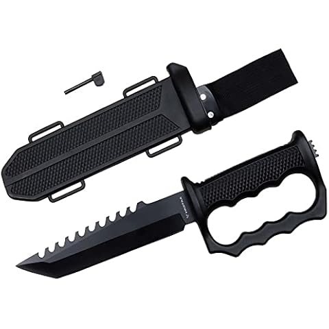 HASTAA Survival-Messer mit feststehender Klinge Cover