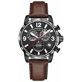 Certina DS PODIUM Chrono C034.654.36.057.00 Herren-Armbanduhr, Schwarz , Gurt