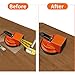 Floor Gap Fixer Tool, Floor Gap Tool(Vacuum Suction Cup & 5 PCS Sticky Pads), Heavy Duty Plank Grabber for Flooring Gap Repair Tool
