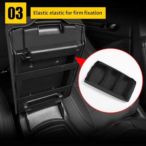 AOMSAZTO Neoprene Armrest Center Console Cover for 2017-2022 Honda CRV Black by AOMSAZTO - Image 4
