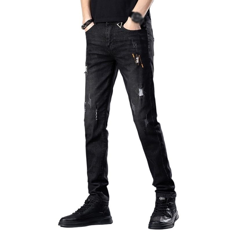 Slim-fit Pants Streetwear Stretch Skinny Jeans Casual Cotton Denim2