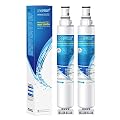 ICEPURE 4396701 Refrigerator Water Filter Replacement for Whirlpool 4396702, EDR6D1, EveryDrop Filter 6, Kenmore 9915, 46-9915, 2 PACK