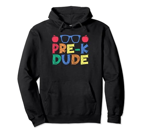 Pré-K Dude Back To School Teacher Student Funny Preschool Sweat à Capuche