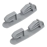 8565925 2 Pack Dishwasher Rack Stop Clip for Whirlpool AP6013365 8565925 8270105 8524581 8524582 8565920 8565925 W10082860 WP8565925VP OEM18040100