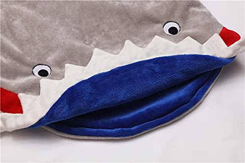 Couverture requin enfant Souchail sac de couchage pour soirées pyjama et siestes - 4