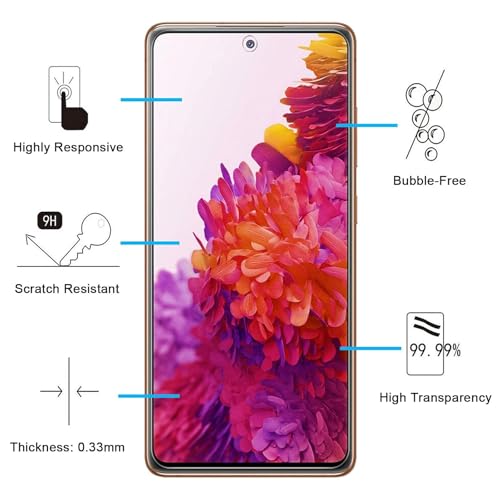 NEW'C 3 Pack Designed for Samsung Galaxy S22+ / S22 Plus, Screen Protector Tempered Glass, Case Friendly Scratch Resistant,Bubble-Free, Ultra Resistant by NEW'C - Image 2