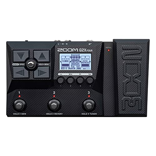 Zoom G2X Four Multi-Effect Guitar Pedal With Cable Essential Kit #TOP2