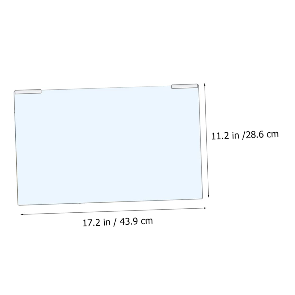 SHINEOFI Pellicola Protettiva Schermo Lcd Trasparente Anti Luce Blu | Tv Lcd e Notebook, Tecnologia Nano-ottica Tensen Giapponese, Antigraffio e Installazione Facile