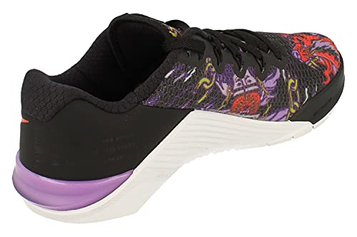 Nike Unisex-Erwachsene Metcon 5 Gymnastikschuh, Black/Bright Cactus-Purple Nebula-White