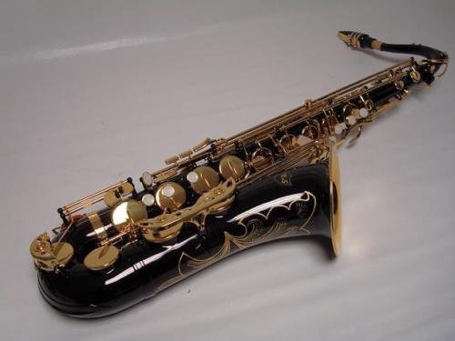 Opus Usa By Ktone Professional Black Gold Tenor Saxophone Sax Brand New #TOP1