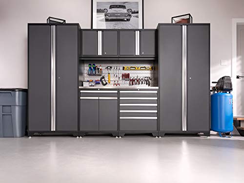 NewAge Products Pro Series Red 9 Piece Set, Garage Cabinets, 58694 - Thumbnail 4