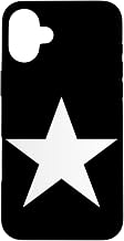 Y2K Star On Front Black And White Mcbling Aesthetic 2000s Case for iPhone 16 Plus