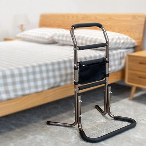 Silla de Ayuda para levantarse para Personas Mayores, Ayuda de Movilidad portátil, Dispositivo de Asistencia de elevación de Altura Ajustable para Sentarse y levantarse fácilmente, B