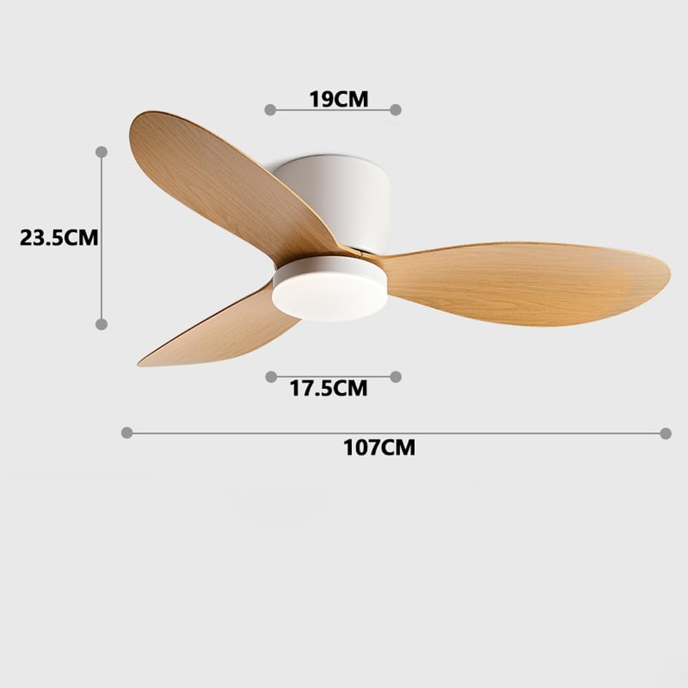 Ceiling Pendant Light With Fans Low Profile Ceiling Fan With Light Remote Control Flush Mount Ceiling Fans Reversible 6 Speeds Ceiling Fan Light Quiet Ceiling Fan Light For Patios Living Room Bedroom