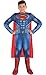 Costumes USA Justice League Part 1 Superman Muscle Costume for Boys, Size 3-4T, Includes a Padded Jumpsuit and a Cape