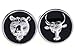Bear and Bull Cufflinks with a Presentation Gift Box