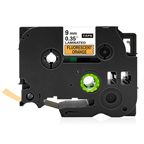 Flowerty �݊� �u���U�[�H�� TZe-B21 �u����n������ 9mm�� ����8m �s�[�^�b�` P-touch �ėp �e�[�v�J�[�g���b�W 1����
