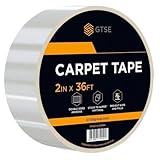 GTSE Extra Strong Double-Sided Carpet Tape, 2in x 36ft – Heavy-Duty Rug Gripper Tape for Home & Professional Use – Residue-Free Removal, Multi-Surface Adhesion Carpet Tape