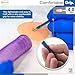 Scientific Labwares Disposable Punch Biopsy with Protective Cap, 4.0mm, Sterile, Single Punch Blade, Indivdually Packed (Box of 10)