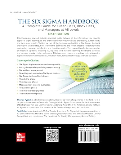 Image of The Six Sigma Handbook, Sixth Edition: A Complete Guide for Green Belts, Black Belts, and Managers at All Levels
