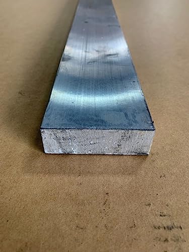 Generic 3/4"" x 3"" Aluminum Flat Bar x 24"" Length, Solid Stock, Machining, 6061-T6511 Aluminum, Silver