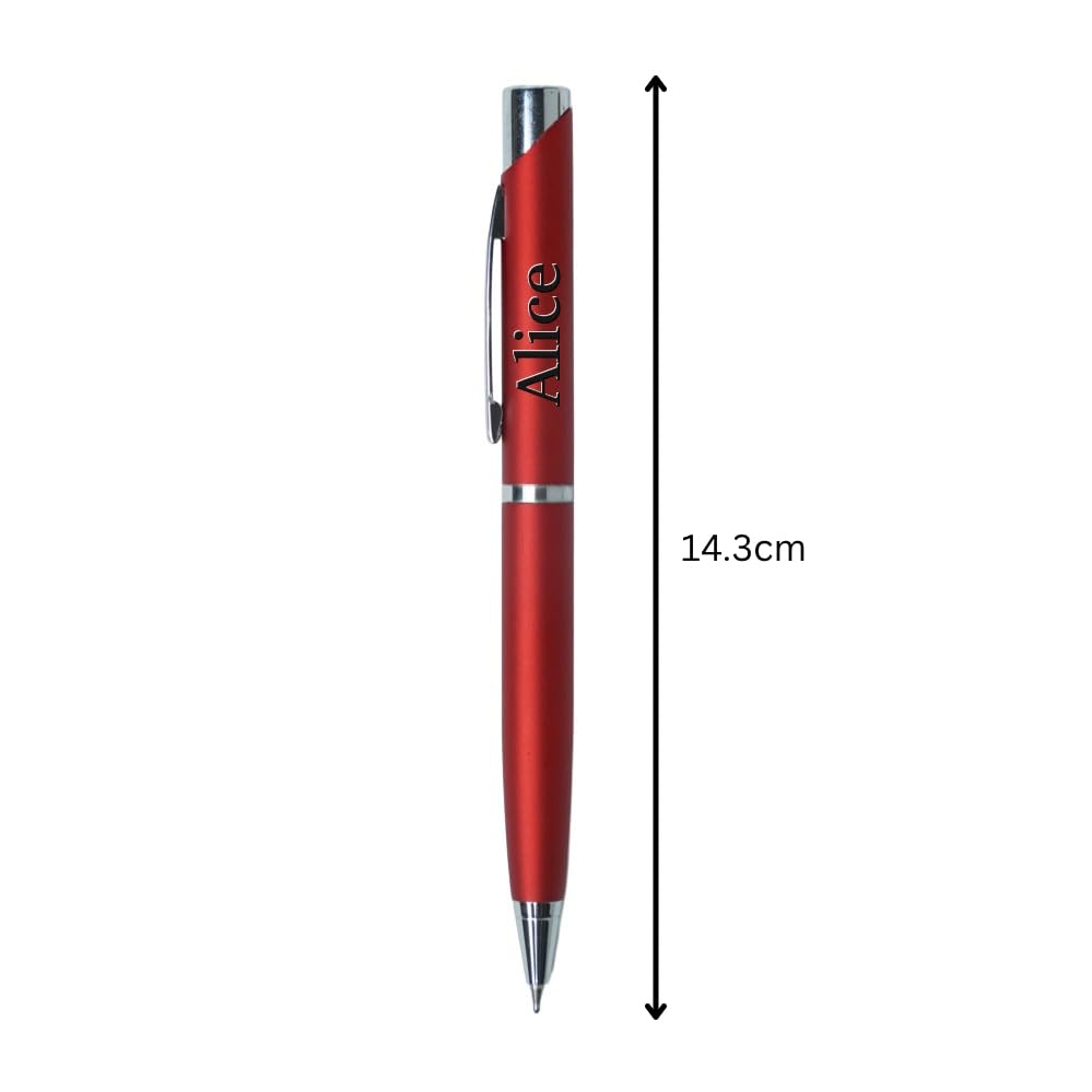 Image of Personalised 3 in 1 Corporate Gift Set which includes Diary,Keychain& Metal Pen. Personlised Gift Set On Rakhi, employee of the month, Personalised Corporate Gift for Clients. (Red)