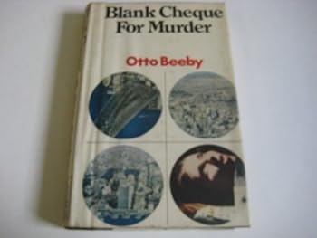 Hardcover Blank cheque for murder Book