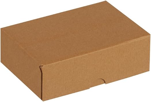 17x12,5x5,5-25 Adet Kesimli Karton Kutu - Internet Ve Kargo Kutusu