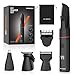 MAXGROOM Manscape 4 in 1 Body Hair Trimmer Men, Electric Razor for Pubic Hair,Ball Trimmer Body Shaver Men's Groomer Kit,Magnetic Blade,IPX6 Waterproof & LED Screen, USB-C Fast Charge