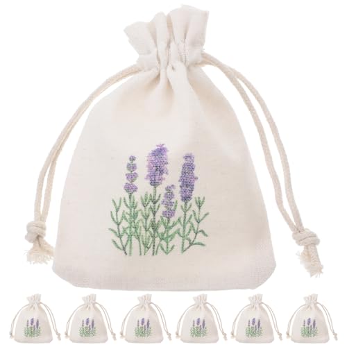 10 bolsas pequeñas sachet de lavanda reutilizables Amosfun miniatura 2