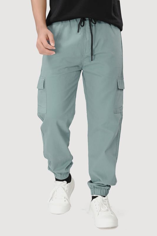 Image of UNOseven Boys Cotton Cargo Jogger Pant - Slim Fit - Available from 7 Years to Size XL
