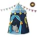 Achort Tenda da Gioco Castle Tenda da Gioco Pieghevole Princess Castle con luci Stellari, Bandiere Colorate, Borsa da Trasporto per Tenda da Interno per Bambini Tenda da Gioco/Giocattolo da casa co