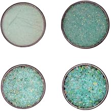 Crushed Sky Blue Opal Coarse Loose Gemstones Powder All Size Sparkling Effect Multi Fire Opal Premium Inlay Material for Jewelry Healing Stone Powder