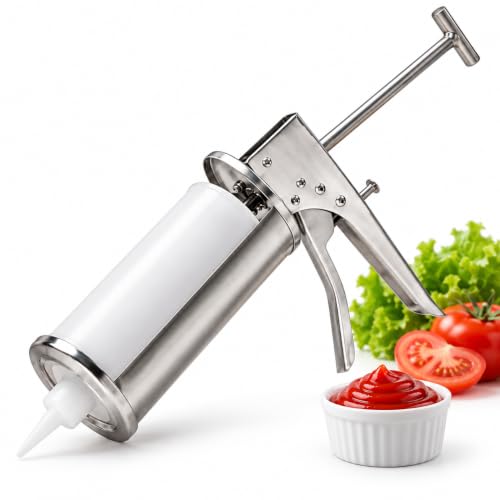 Imagen de Pistola dispensadora de salsa manual de acero inoxidable