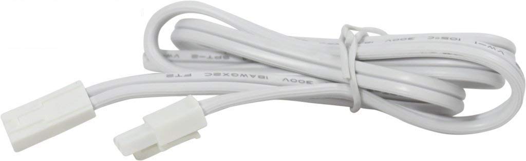White 36" Connector for Under Cabinet and Furniture L-3 Series Lights