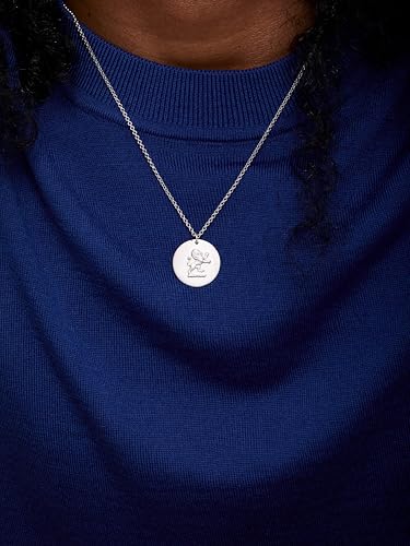MATEO NEW YORK, Lion Coin Necklace — view 4