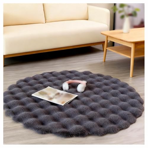 �т������Ȃ��J�[�y�b�g �ӂ�ӂ� �V���M�[���O �~�` �A ���a60�A90�A120�A150�A180cm �A �J�[�y�b�g �������� �A �􂦂� ����~�ߕt�� �I�[���V�[�Y�� �O�~ �n�~ �R�� �h�L ���g�[ �z�b�g�J�[�y�b�g�Ή�,Black-3ft
