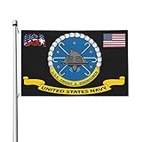 Uss Dwight D Eisenhower Cvn-69 Flag 3' X 5' Ft Outdoor Flags Banner Flag Garden Flag Home House Decor Flags Usa American Flag With Brass Grommet