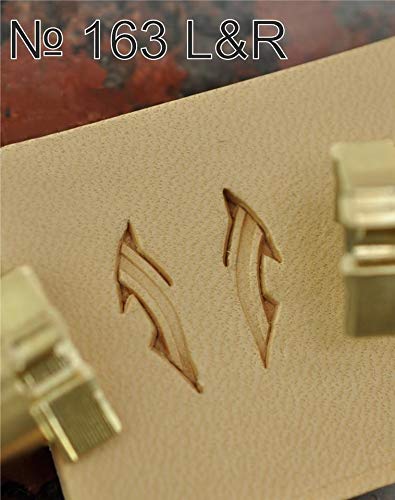 DandS ltd Leather Stamp Tool, Basket Weave, Professional Steel Craft Tool for Leatherworking, Embossing, Carving & Stamping Leather Projects, Belts & DIY Projects, Compatible with Mallet #163LR