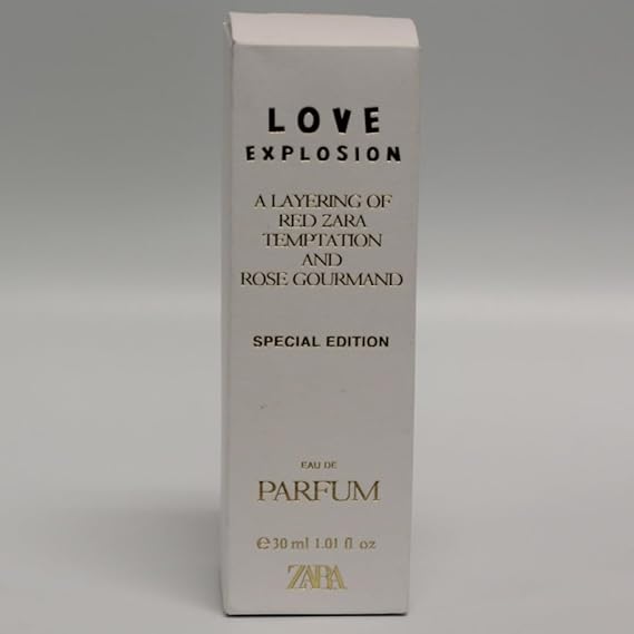 Zara Love Explosion Special Edition Perfume for Women EDP Eau De Parfum 30 ML (1.0 FL. OZ)