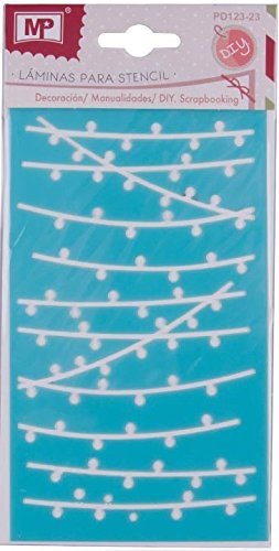MP PD123 - 23 - Lamina per stencil, 10.5 x 18 cm