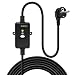 Produktbild OAONAN FI Schutzschalter Steckdose Fehlerstrom Schutzschalter Stecker, Personenschutz-Adapter, Personenschutzstecker, Schutzkontaktstecker mit Verlängerung Kabel 1.5m für Haushalt Geräte, Werkzeuge