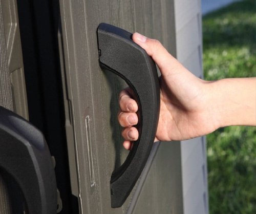 Lifetime Storage Shed 60056 8 X 10 With Deluxe Molding Full-Length Skylight #TOP3