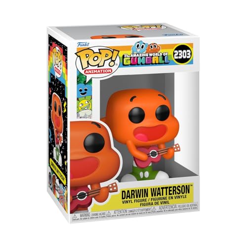 Funko Pop! Animation: The Amazing World of Gumball - Darwin Watterson - Collectable Vinyl Figure - Gift Idea - Official Merchandise - Toys for Kids & Adults - Cartoon Fans
