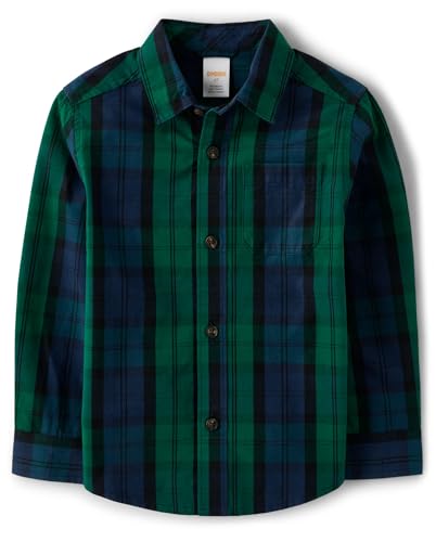 Image of Gymboree Boys' and Toddler Long Sleeve Button Up Shirt