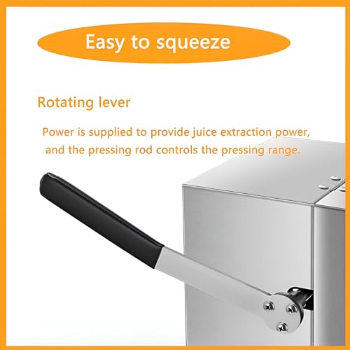 Extracteur de jus multifonction avec séparation de pulpe, facile à nettoyer pour oranges, citrons, citrons verts et pamplemousses