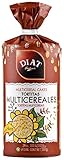 DIAT Radisson - Tortitas Multicereales Integrales | Ligeras y con Alto Contenido en Fibra | sin Azúcar Añadido | Bajas en Calorías | Tortitas Veganas de Cereales Integrales | Con 6 cereales
