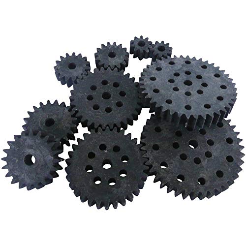 Reely Legno, Plastica Assortimento Di Ingranaggi Tipo Di Modulo: 1.0 Numero Di Denti: 10, 15, 20, 30, 40 10 Pz.